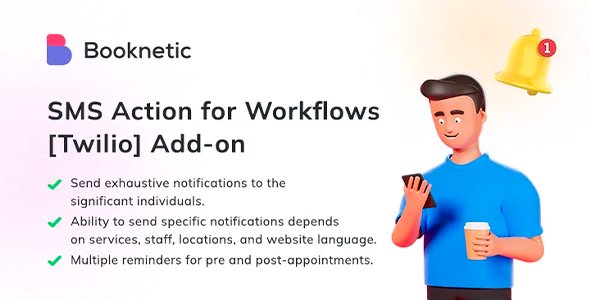 Booknetic - SMS Notifications Addon